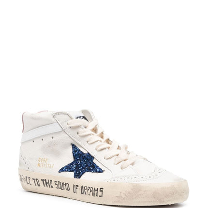 Golden Goose Mid Star lace-up sneakers - THELIMITEDCLUB