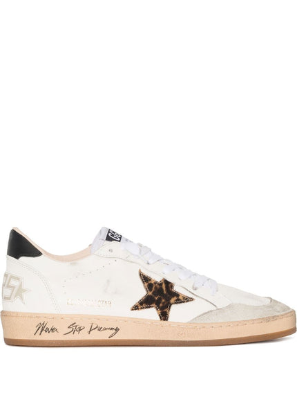 Golden Goose star-patch lace-up sneakers - THELIMITEDCLUB