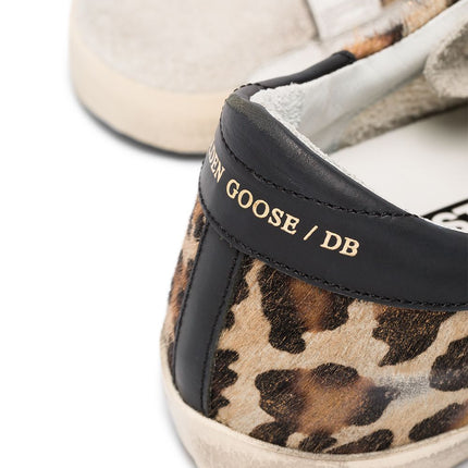 Golden Goose Super-Star leopard print sneakers - THELIMITEDCLUB