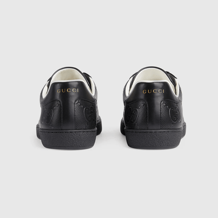 Gucci Ace GG Black Leather - THE LIMITED CLUB