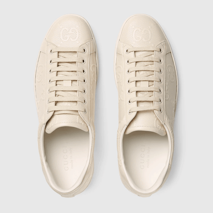 Gucci Ace GG White Leather - THE LIMITED CLUB