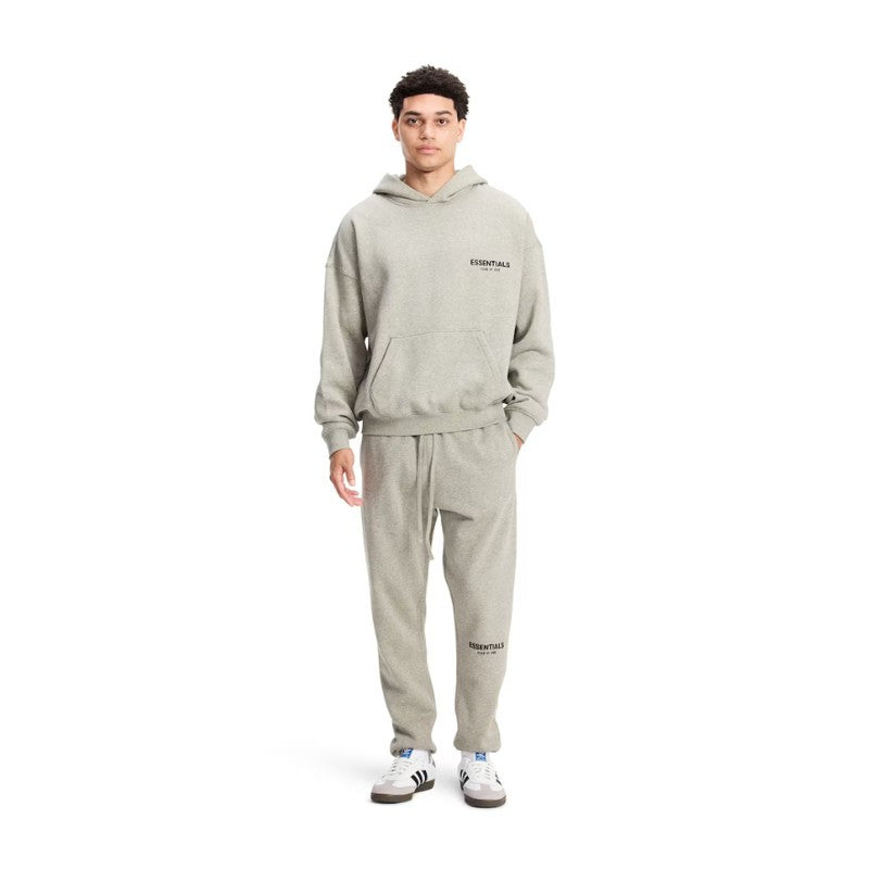 Hoodie Fear of God Essentials SS22 Dark Oatmeal - Exclufy