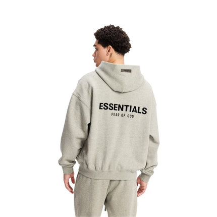 Hoodie Fear of God Essentials SS22 Dark Oatmeal - Exclufy