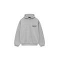 Hoodie Fear of God Essentials Fleece Light Heather Gray - Exclufy