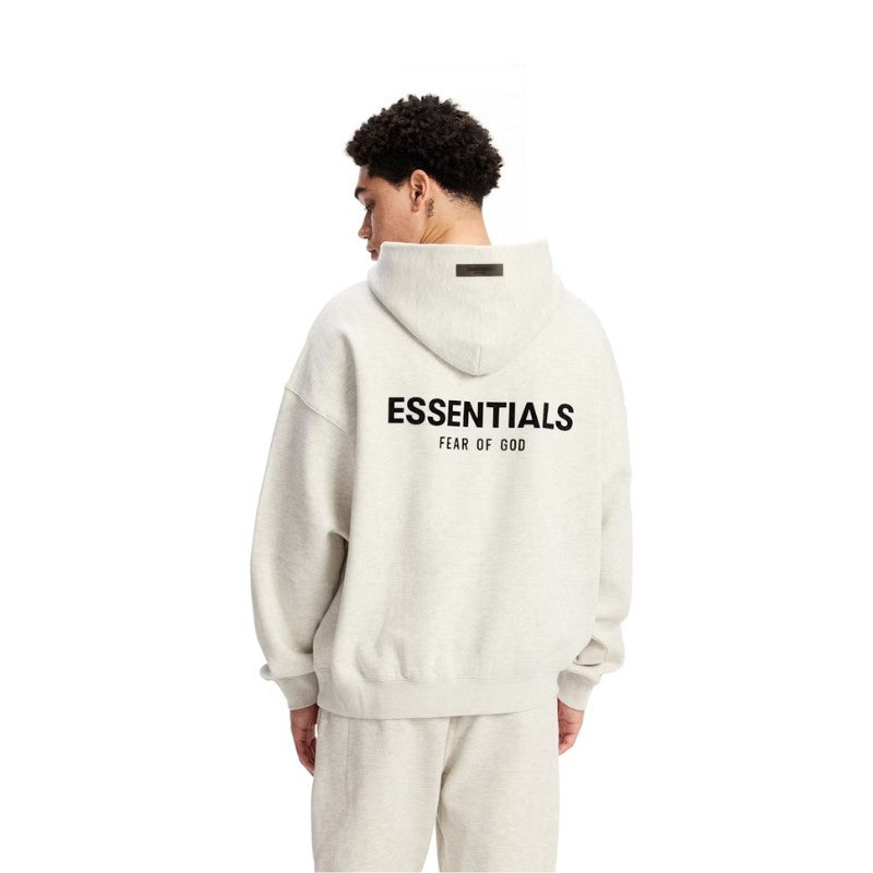 Hoodie Fear of God Essentials FW22 Light Oatmeal - Exclufy