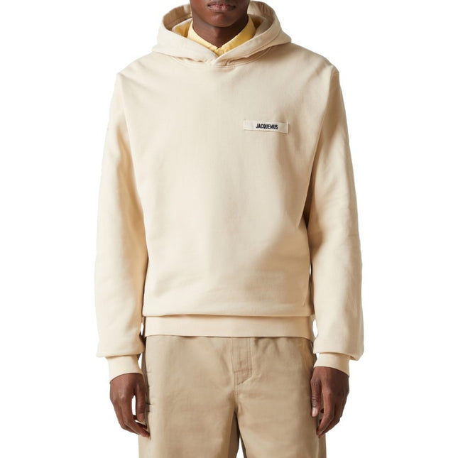Hoodie Jacquemus Gros Grain Beige - Exclufy