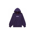 Hoodie Supreme Box Logo FW23 Dark Purple - Exclufy