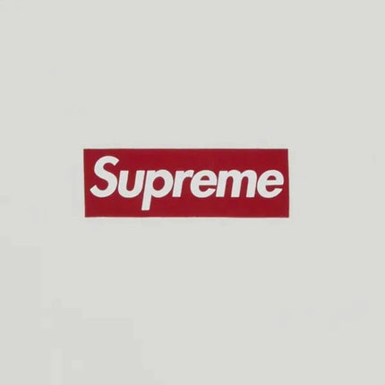 Sweat Supreme Washed Box Logo White - Exclufy