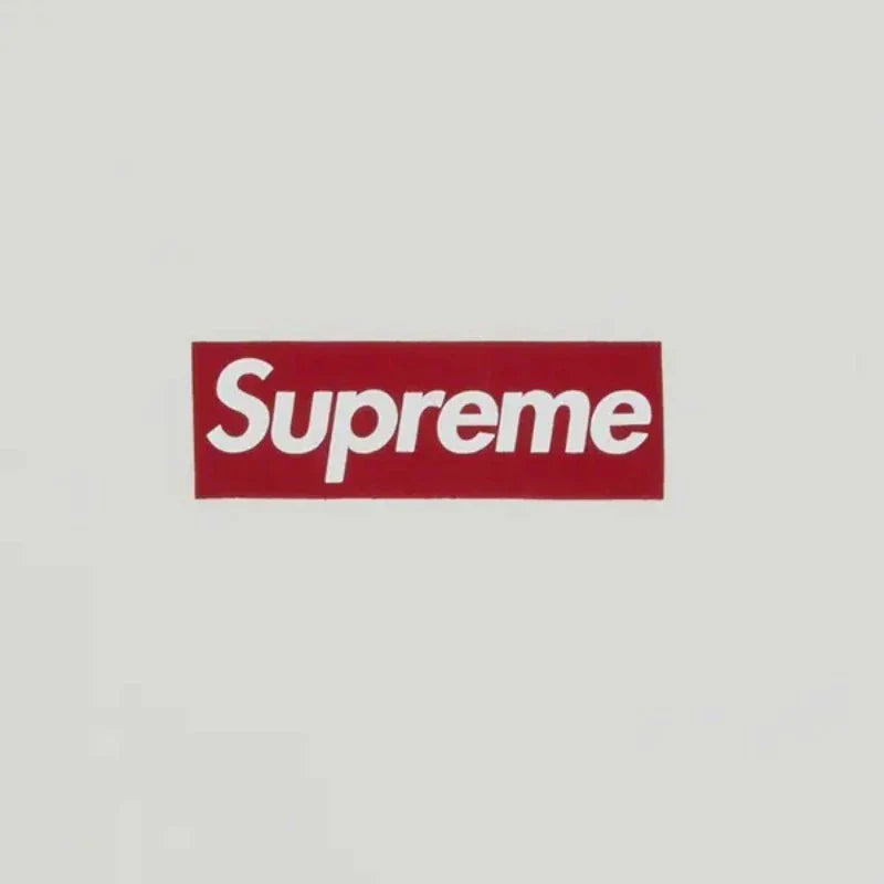 Sweat Supreme Washed Box Logo White - Exclufy