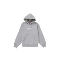 Hoodie Supreme Box Logo FW24 Ash Grey - Exclufy