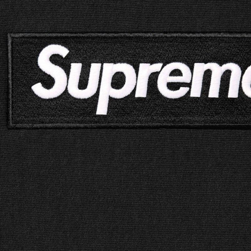 Hoodie Supreme Box Logo FW24 Black - Exclufy