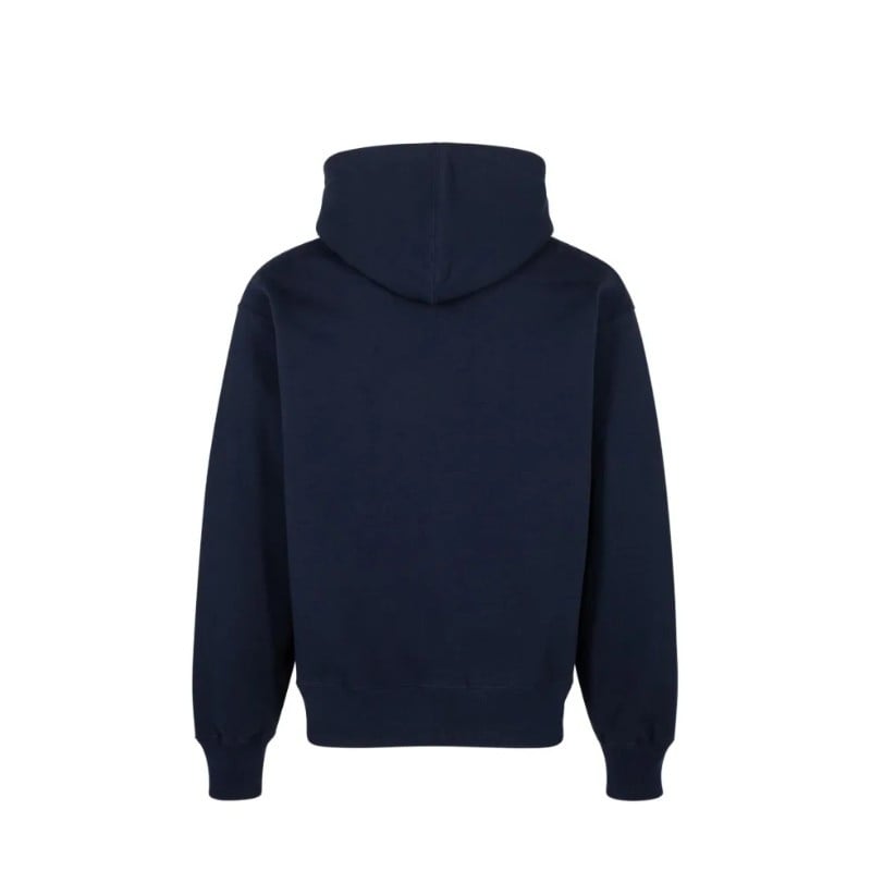 Hoodie Supreme Box Logo FW24 Navy - Exclufy