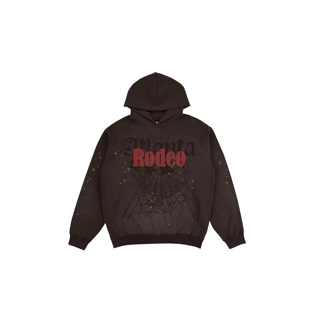 Hoodie Travis Scott Cactus Jack x Sp5der Days Before Rodeo Black - Exclufy