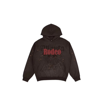 Hoodie Travis Scott Cactus Jack x Sp5der Days Before Rodeo Black - Exclufy