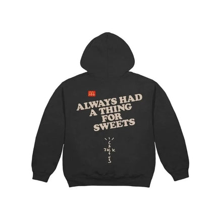 Hoodie Travis Scott McDonald's Apple Pie Washed Black - Exclufy