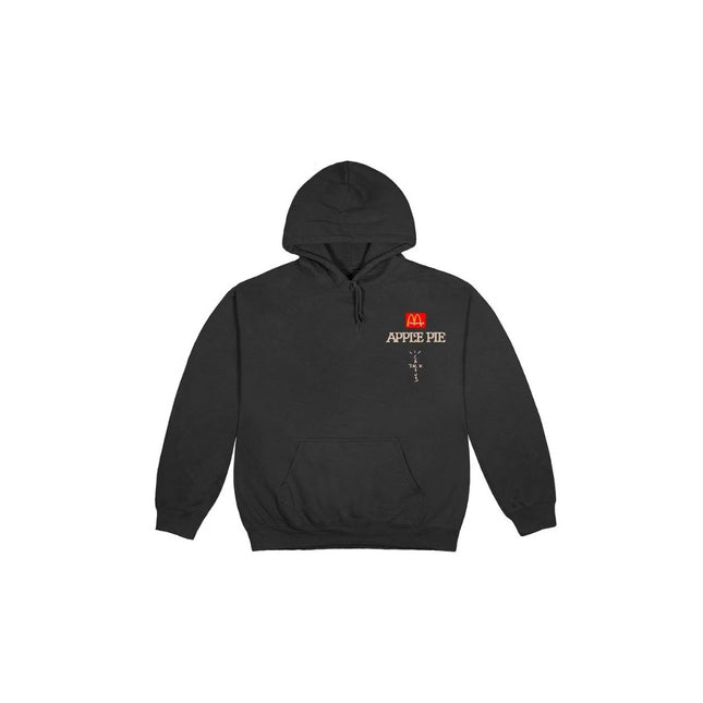 Hoodie Travis Scott McDonald's Apple Pie Washed Black - Exclufy