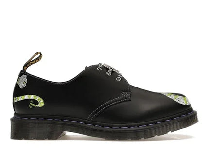 Dr. Martens 1461 WB Beetlejuice Smooth Leather Oxford Black Smooth - Exclufy
