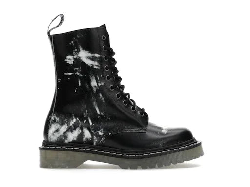 Dr. Martens 1490 10-Eye Boot Nine Inch Nails The Downward Spiral Corn Starch - Exclufy