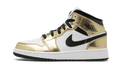 Air Jordan 1 Mid White Metallic Gold - Exclufy