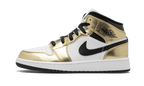 Air Jordan 1 Mid White Metallic Gold - Exclufy