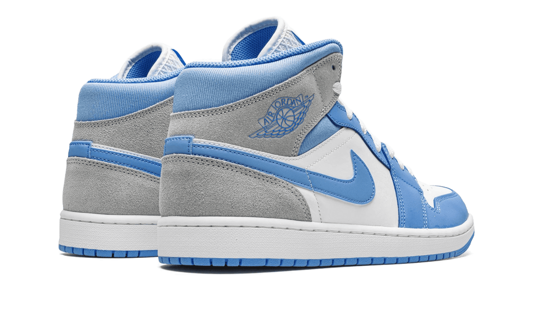 Air Jordan 1 Mid University Blue Grey - Exclufy