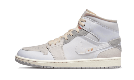 Air Jordan 1 Mid SE Craft Inside Out White Grey - Exclufy