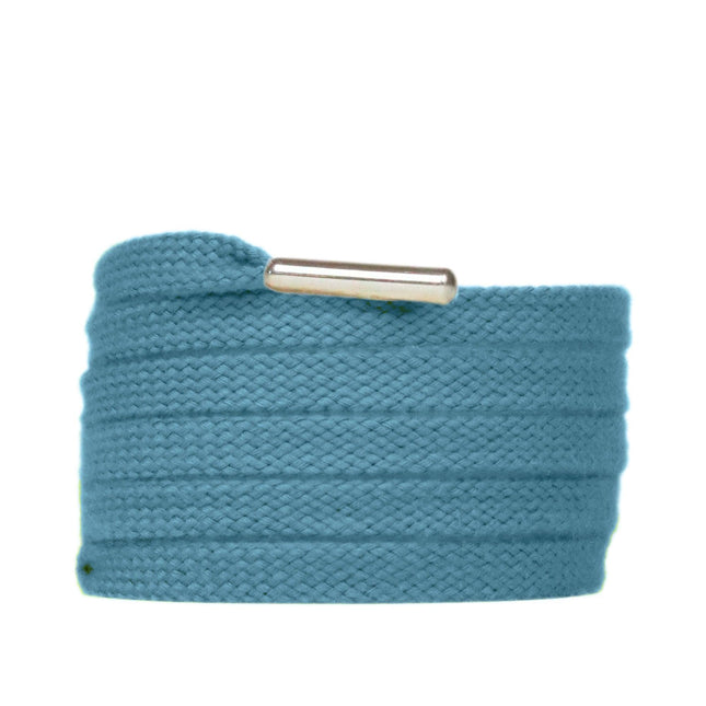 Shoe lace 8mm | Dark Turquoise Blue