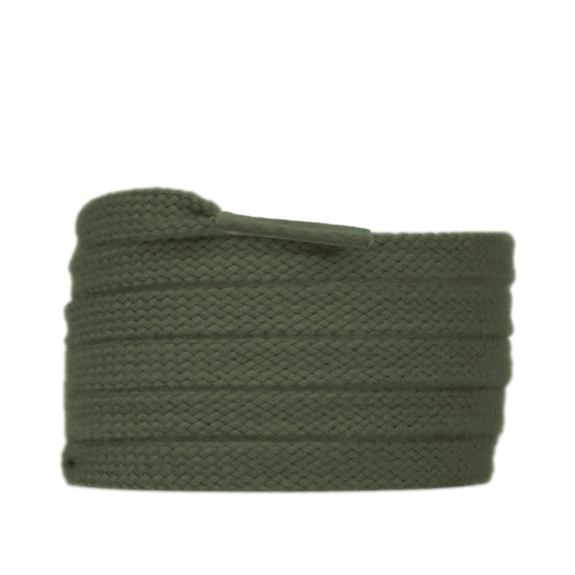 Shoe lace 8mm | Dark Khaki Green