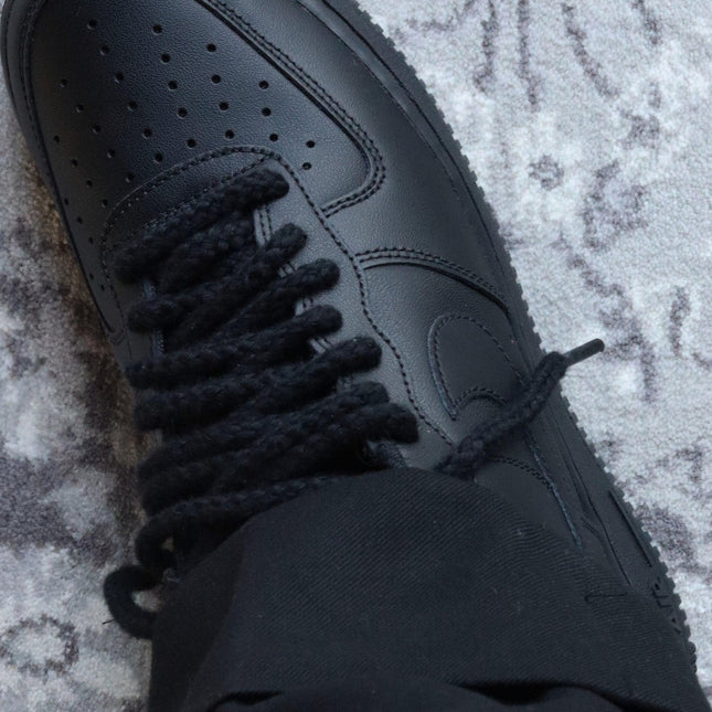 Rope lace 8mm | Black - Exclufy