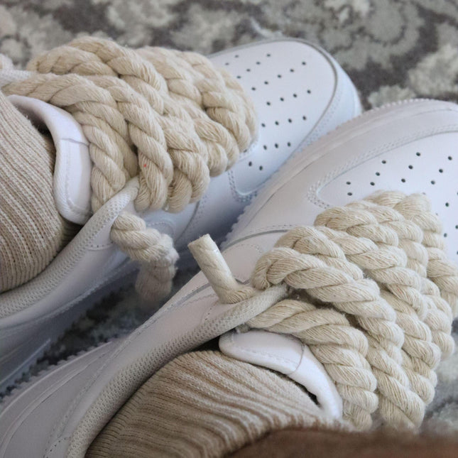 Chunky rope laces 10mm