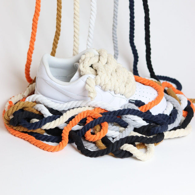 Chunky rope laces 10mm