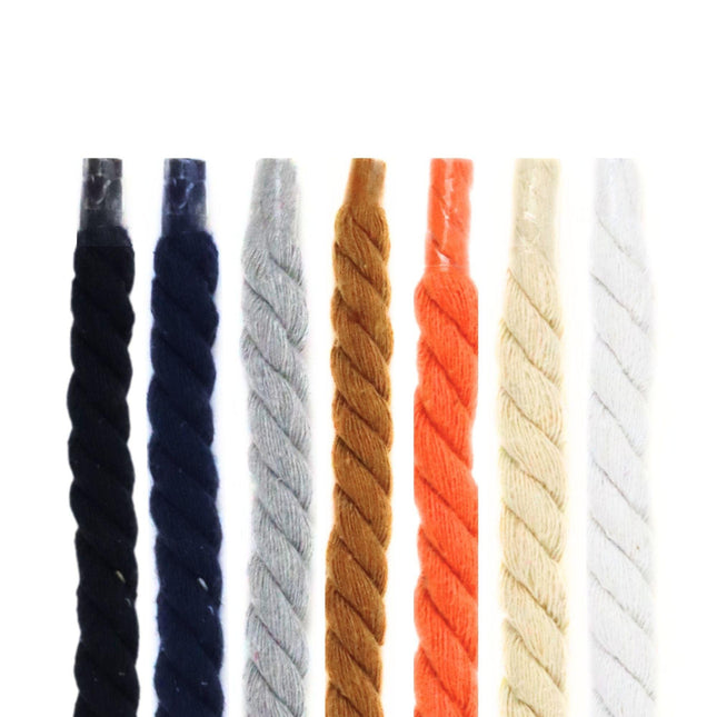 Chunky rope laces 10mm