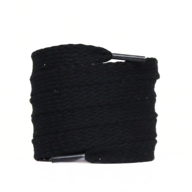 Rope lace flat 15mm | Black - Exclufy