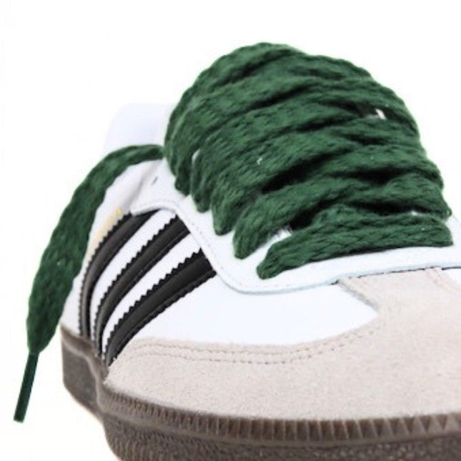 Rope lace flat 15mm | Forest Green