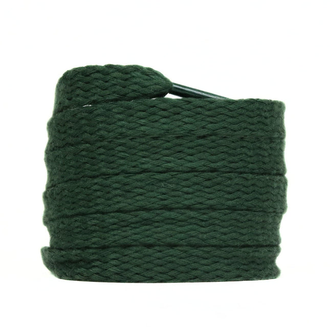 Rope lace flat 15mm | Forest Green