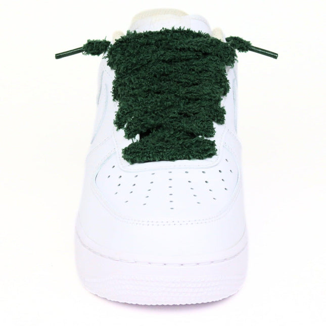 Fuzzy lace 15mm | Forest Green