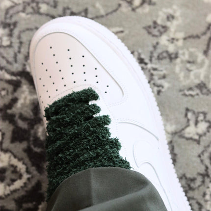 Fuzzy lace 15mm | Forest Green