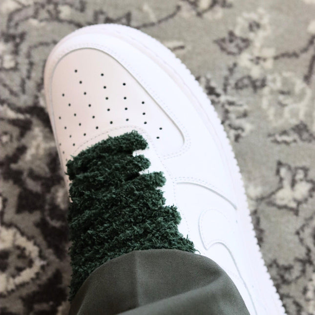 Fuzzy lace 15mm | Forest Green