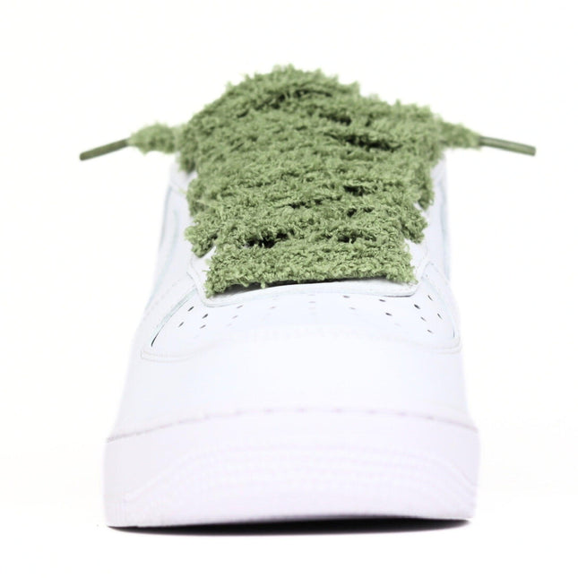 Fuzzy lace 15mm | Khaki Green
