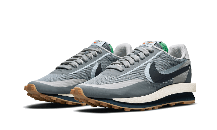 Nike LD Waffle Sacai Clot Cool Grey - Exclufy