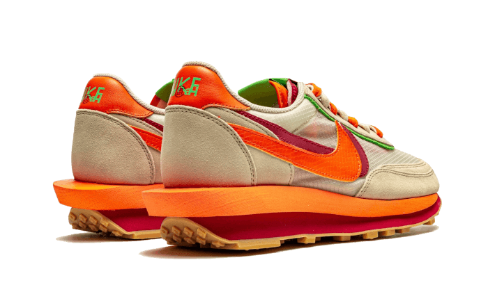 Nike LD Waffle Sacai Clot Net Orange Blaze - Exclufy