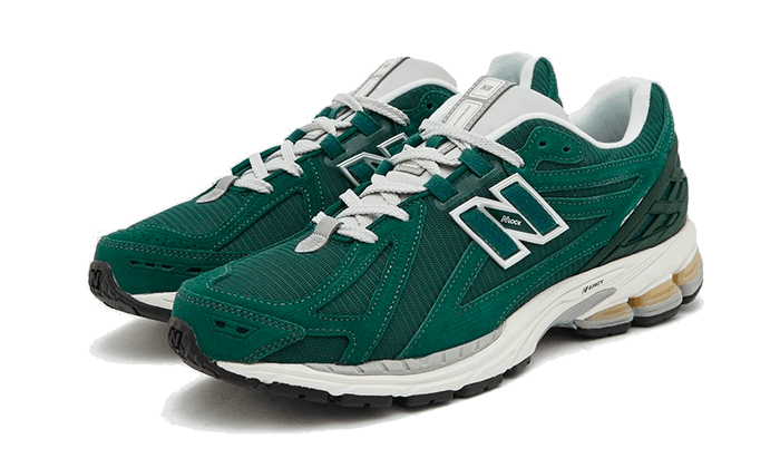 New Balance 1906R Green Suede Metallic Silver - Exclufy