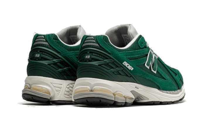 New Balance 1906R Green Suede Metallic Silver - Exclufy