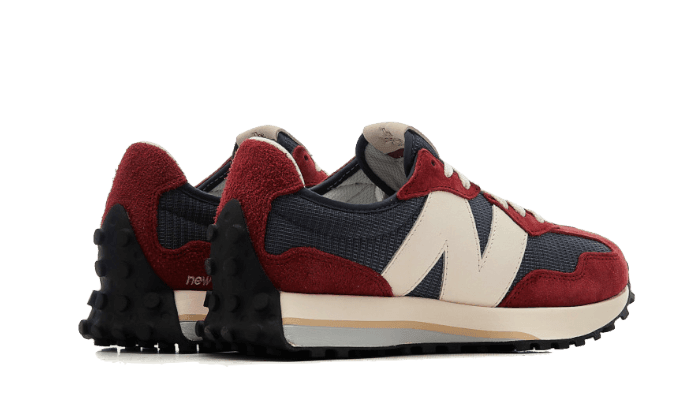 New Balance 327 Navy Blue Red White - Exclufy