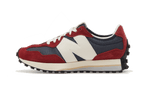 New Balance 327 Navy Blue Red White - Exclufy