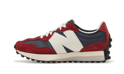 New Balance 327 Navy Blue Red White - Exclufy