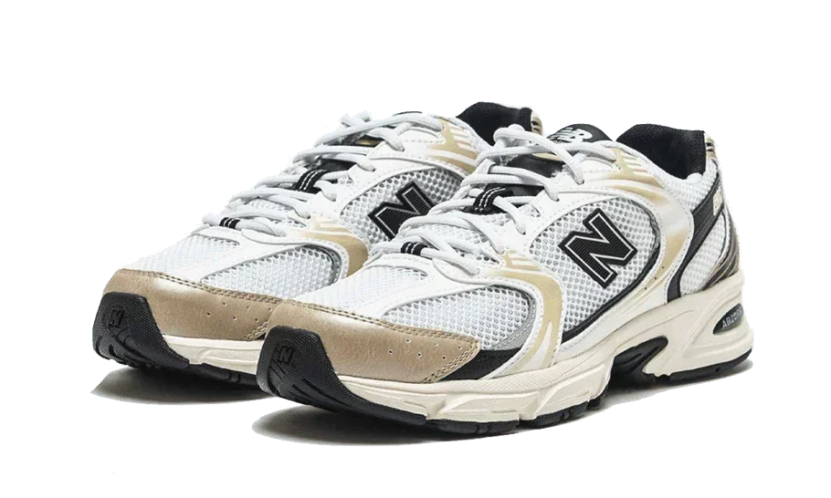 New Balance 530 White Light Gold Metallic - Exclufy