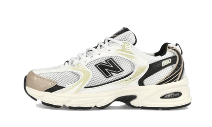 New Balance 530 White Light Gold Metallic - Exclufy