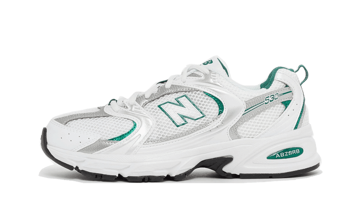 New Balance 530 White Silver Green - Exclufy