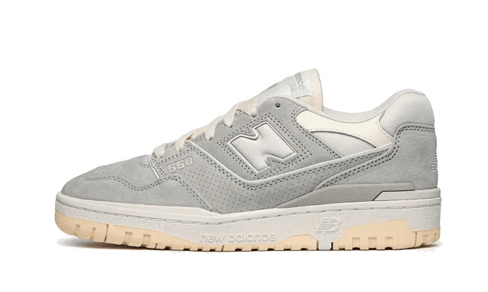 New Balance 550 Grey Suede - Exclufy